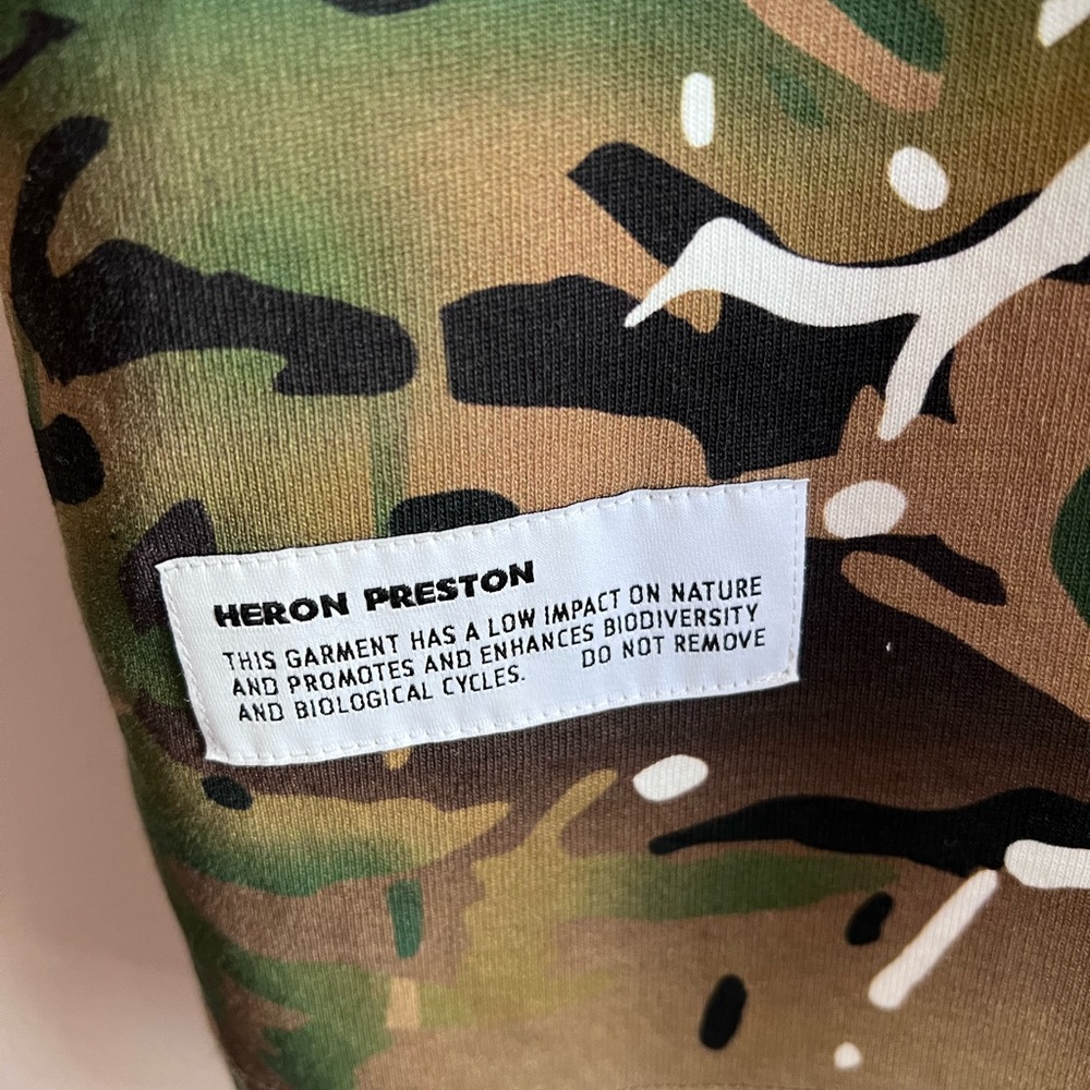 Heron Preston Chest-Pocket Camouflage Military T-shirt - Picture 7 of 12